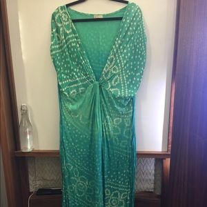 INDAH BATIK LONG MAXI DRESS SIZE L